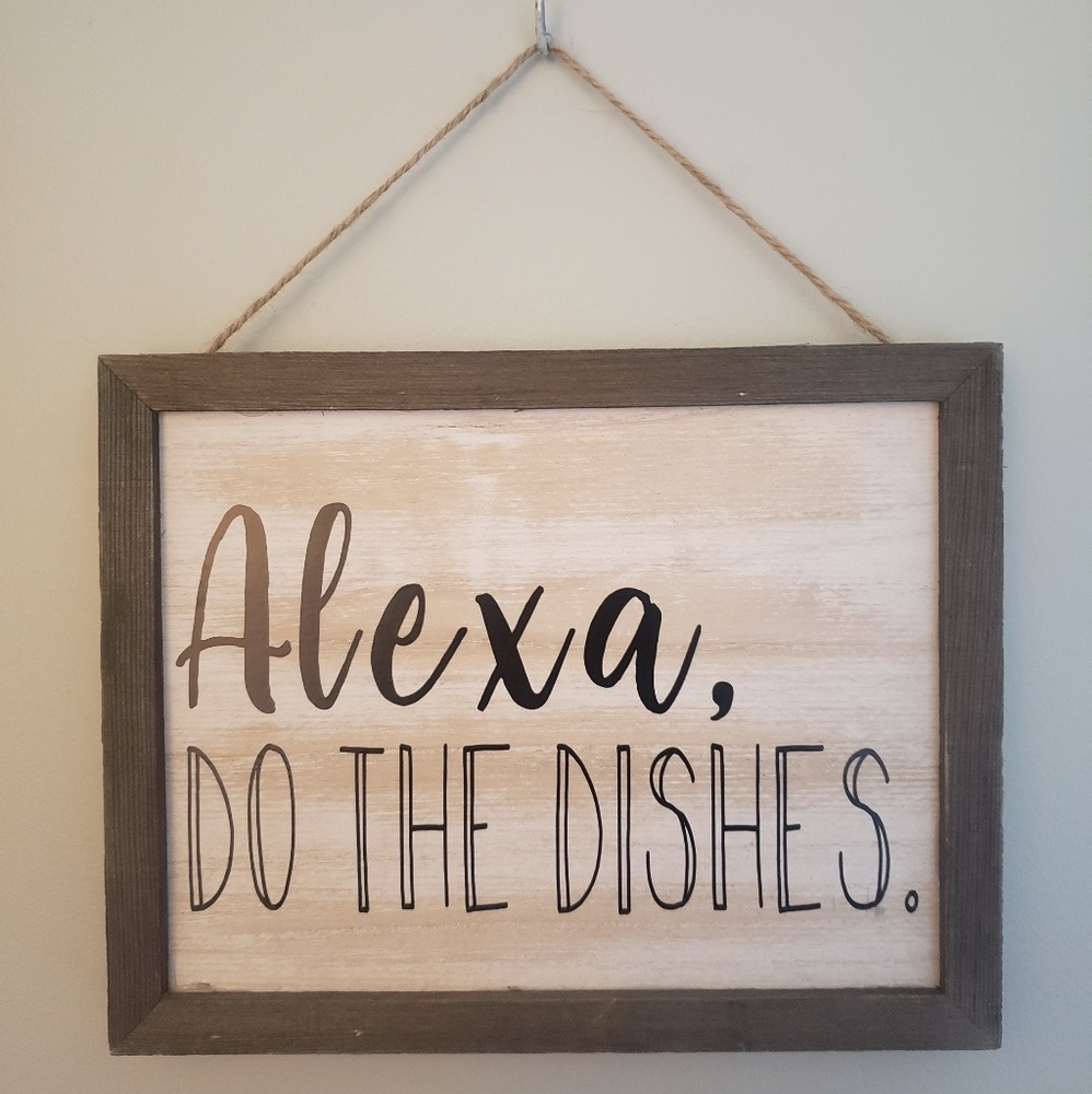 Wall decor sign
